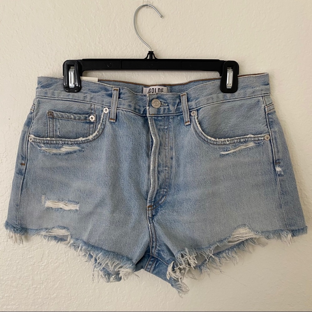 AGOLDE Bitter Parker Vintage Cut-Off Shorts